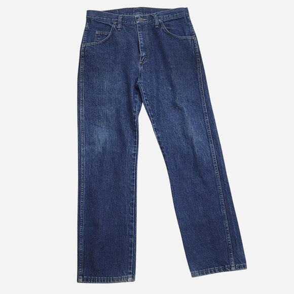 Wrangler Blue Jeans | Size 32x30 | Straight Leg | Relaxed Fit | Classic Men’s De - Picture 1 of 8